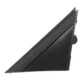 X Autohaux A22122700ux0134 Right Door Side Mirror Flag Triangle Covers 9.45 Inch Gloss Black