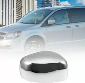 A23010400ux0241 X Autohaux 1 Pair Left Right Exterior Door Mirror Cover Cap Overlay Chrome #2