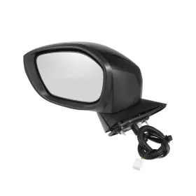 A23121200ux0828 X Autohaux Door Mirror Assembly Left Driver Side 12.99 Inch X6.10 X6.89 Black