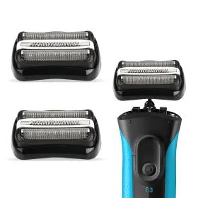 Xfp 739437859324 2pack 32b Series 3 Shaver Head Accessories For Braun S3 Foil And Cutter Razor H