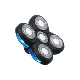 Xfquij 694346485937 5 Head Shaver Replacement Shaving For Easy To Install Electr