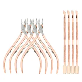 Xinmeiwen-trim-8p Xinmeiwen 8pieces Cuticle Trimmer Nipper Remover Cutter With Cu