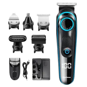 Xpoliman 750888053215 Electric Beard Trimmer Professional Low Noise Cordless Re... Fast Ship