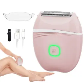 Xyouwei 762110810084 Women Electric Shaver Rechargeable Wet And Dry Use Razor For