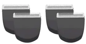 0530 Yaziyir Professional Peanut Snap On Replacement Blades Compatible With Wahl Black-4p