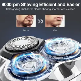 Fk-375s Yiriso Electric Razor For Men S Shavers Wet&dry Shaver With -up Trimmer #2