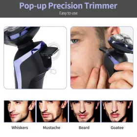 Yongyao 762949145722 Electric Razor For Men 4 In 1 Rotary Shaver Beard Trimmer Shav #3 Yongyao 762949145722 Electric Razor For Men 4 In 1 Rotary Shaver Beard Trimmer Shav #3