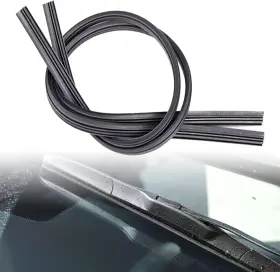 Ynygt501bl Yonput Ynygt501bl- 4 Pieces Car Windshield Bracketless Wiper Rubber Filler 26 Inches Black