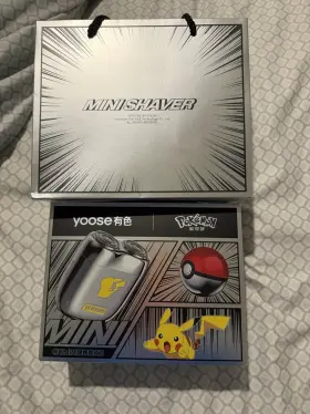Yoose 972989106056 New Pokemon Electric Shaver Charging Case Limited Edition