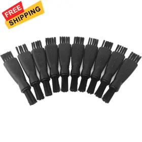 6219820 Yueton 10pcs Replacement Double Ended Electric Shaver Razor Cleaning Black