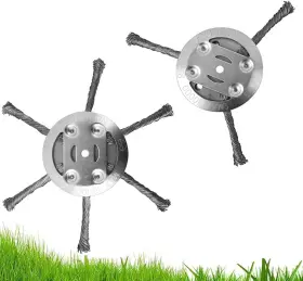 Yyingyu 768469923741 2025 2pcs Universal Steel Wire Trimmer Head - Replacement For Electric/batter