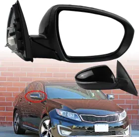 1321152 Yzusgomumu Right Passenger Side Door Mirror Compatible With Black