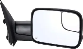 Zin33431r Zaposts Towing Mirror Replacement Fit For 02-08 Dodgeram 1500 Passenger Side Black