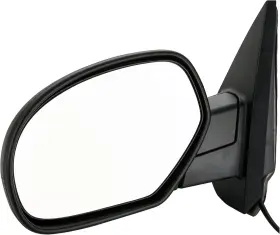 Zapuss 768497816725 Driver Side Mirror For 2007-2013 Chevy Silverado 1500 2500 Hd Medium Black