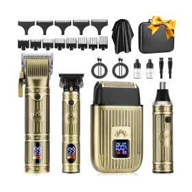 993-01 Zesuti Hair Clippers For Men Professional And Beard Trimmer Kit Foil Shaver Nose