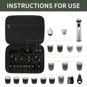 Mg7745 Zkmagic 011692385026 Yinke Case For Philips 7000 Series Multi Grooming Kit Mg7720 Mg7745/ 5 #3 Mg7745 Zkmagic 011692385026 Yinke Case For Philips 7000 Series Multi Grooming Kit Mg7720 Mg7745/ 5 #3