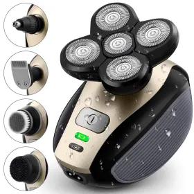 Mpcs-98s Zoevue The Electric Head Hair Shaver - Ultimate Mens Cordless Rechargeable Waterproof