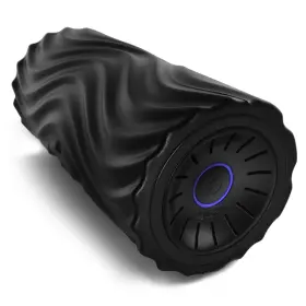 Zma-22-bkbk Zyllion Rechargeable Vibrating Foam Roller With 4 Speeds - Cordless Electric