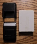 Brookstone Battery-powered Mini Razor Shaver It Runs! Included Reduced. Fixed Price $15.95.