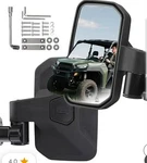 Kemimoto Utv Side Mirrors For Can-am Defender HD5/7/8/9/10 Max HD7-10 2016-2026. Fixed Price $75.00.