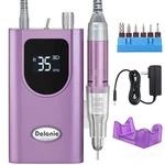 Delanie Nail Drill 35000 Rpm Rechargeable Electric File Acrylic Gel Purple. Fixed Price $149.99.