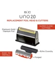 Stylecraft Uno 2.0 Replacement Foil & Crunch Cutters W/ Forged SC549B. Fixed Price $24.95.