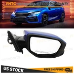 Blue Side Mirror W/camera Heated 11PIN Right For Honda Civic 2016 2017 2018-2020. Fixed Price $97.02.