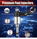 Macax Fuel Injectors Set Of Hyndai Accent / Rio 2012-2016 1.6L L4. Fixed Price $55.99.