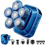 Head Shavers For Bald Men, IPX7 Waterproof Detachable Shaver, 6D Blue. Fixed Price $50.90.