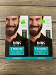 Mens Select 5 Minute Mustache & Beard Color Dark Brown 1 Application. Fixed Price $17.99.
