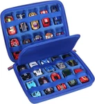 Mchoi Shockproof Carrying Case For Hot Wheels 20 Cars, 9.8 7.8 2.9, All Blue. Fixed Price $24.48.