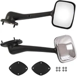 Aostirmotor Chrome Hood Mirror Fit For Freightliner 27.6*19.7*7.5INCH,. Fixed Price $136.99.