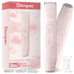 Donper Bikini Trimmer For Women, 2 1 Electric Razors Rose Pink. Fixed Price $27.46.