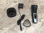 Philips Norelco Electric Shaver Series Rechargeable Wet Dry S3212 W/ Cradle. Fixed Price $26.99.