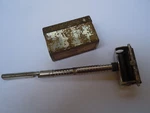 Vintage Dr Scotts Electric 1887 Safety Razor Rare. Fixed Price $165.00.