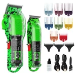 Professional Hair Clippers For Men, Cordless Barber Kit Cutting & Gr.... Fixed Price $57.81.