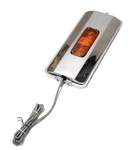 Stainless Steel Mirror, 7 X 16 Inches, West Cost Mirror. Heated Plus Lights O.... Fixed Price $102.54.