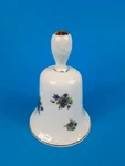 Viola Blossoms Flowers Floral Bell Vtg 80S Hand Painted 2839 Lefton Porcelain. Fixed Price $9.99.