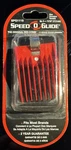 Speed Guide Clipper Guard No # 2 11 / 16" Red Comb. Fixed Price $8.00.