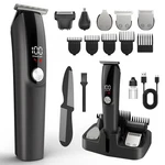 Ynasen Beard Trimmer For Men Hair Clippers - 6 In 1 Professional Gray. Fixed Price $50.90.