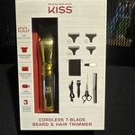 Kiss Cordless T-blade Beard & Hair Trimmer, Rechargeable Usb Power New. Fixed Price $29.90.