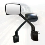 Splendid Hood Mirror For Kenworth T680, Peterbilt 579/ 587, Black, Left Side. Fixed Price $129.00.