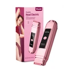 Wudti Double Head Electric Body Shaver For Women, Waterproof, Led, Usb, Pink. Fixed Price $25.00.