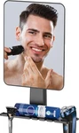 Shower Mirror Fogless For Shaving, 8.7"L X 13"W, Black. Fixed Price $24.64.