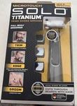 Micro-touch Solo Titanium Men's Groomer Full Body Rechargeable. Fixed Price $19.00.