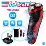 Electric Shaver Mens Razor Rotary Waterproof Pop-up Trimmer Wet Dry Cordless. Fixed Price $17.98.
