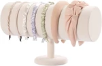 Byken Headband Holder Organizer,hair Ear T-bar, Beige Velvet. Fixed Price $35.94.