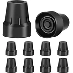 Senseyo 8 Pcs 3/4 Inch Replacement Rubber Tips For Canes Black. Fixed Price $12.92.