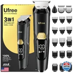 Ufree 3-IN-1 Beard Trimmer Kit, Men's Electric Shaver Razor For Mustache Body No. Fixed Price $29.99.