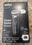 Braun Series Electric Shaver 7171CC Grey With Smart Care Center. Fixed Price $125.99.